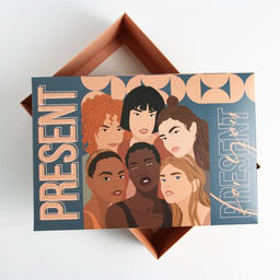 Коробка складная GIRL, 30 20 9 см - Дарите счастье фото 4