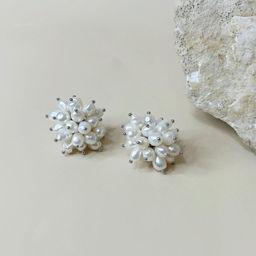 17-5032841400 Серьги с итальянским замком