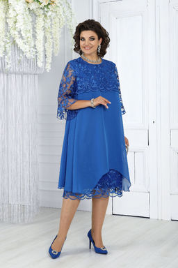 Платье Ninele 7431-Р темно-синий - Mira fashion фото 1285