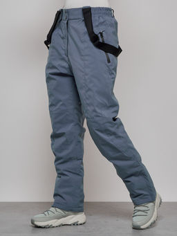 Горнолыжный костюм женский зимний белого цвета 02337Bl - Chunmai фото 14