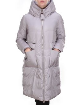 2119 LIGHT GREY Пальто зимнее женское MELISACITI (200 гр. холлофайбера) - Fashion фото 2