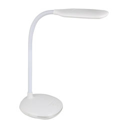 TLD-561 White/LED/450Lm/4500K Светильник настольный, 7W. Механический выключатель. Белый. ТМ Uniel