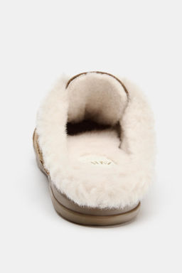 SLINGBACK TRAINERS WITH FAUX FUR - Zara фото 5