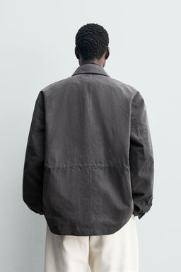 CAZADORA T?CNICA BOLSILLOS UTILITY / Gris antracita - Zara фото 3