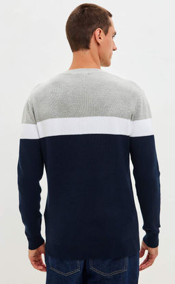 Свитер P521-1568 d.blue - Primm фото 7