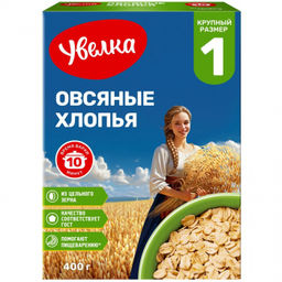Хлопья овсяные традиц 400г