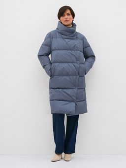 Conso/WDL 210502 - dusty blue Пуховое Пальто