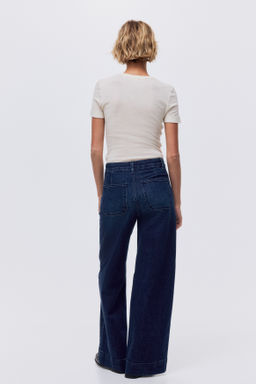 Wide High Jeans - H&m фото 8