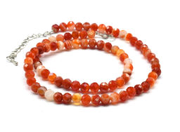 Бусы из сердолика шарик гр.6мм, 45см