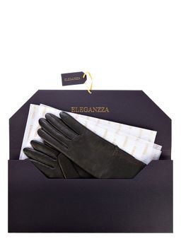 Перчатки женские ш+каш. F-IS0086 d.olive - Eleganzza фото 7