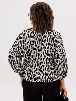 Блуза ANELLI 1676.1-Р сафари шелк  фото 2