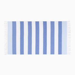 Полотенце Пештемаль LoveLife Полоски, цв. синий, 100х180 см, 100% хлопок, 180 г/м2  фото 2