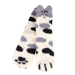 Носки женские флисовые р. 35-40 новогодний / MNZ-19 / ОДНА ПАРА (1)