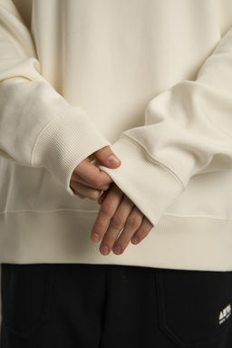 Свитшот утепленный Белый