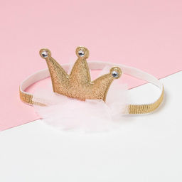 Набор для девочки KAFTAN «Принцесса»: повязка, носки, 2 пары размер 10-12