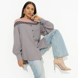 Свитшот дизайнерский Всплеск эмоций (gray) - Charutti фото 4