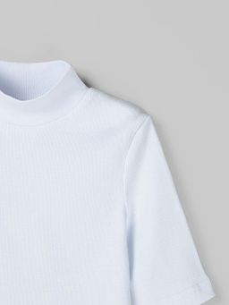 Бадлон с коротким рукавом Белый 7+ - Bungly фото 3