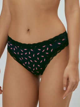 Трусы женские 2 шт. Karen черный принт - Infinity Lingerie фото 3