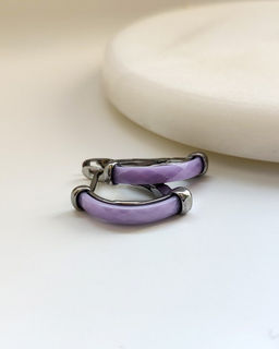 Серьги с керамикой