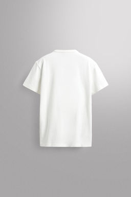 CAMISETA RELAXED FIT HEAVYWEIGHT / Blanco - Zara фото 9