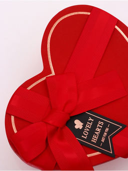 Набор подарочных коробок 3 в 1 сердца, красный, 22?20?9; 18.5?17?7.5; 1 6?14?6 см