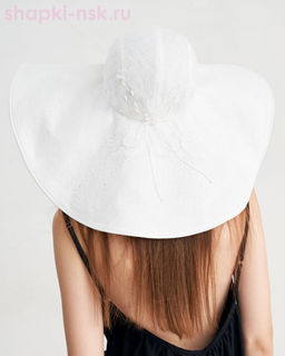 Бабочка кружево Шляпа лён (56-57)