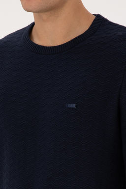 Erkek Lacivert Kazak - U.s. polo assn фото 7