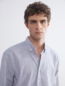 Regular Fit Uzun Kollu Poplin Erkek G?mlek