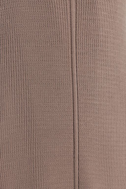 TRENDYOLMILLA Siyah Maxi Triko V Yaka Jile Elbise TWOAW24EL00011 фото 34