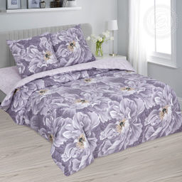 Постельное белье Шанс (поплин DE LUXE) 2,0 сп./Пододеяльник: 1 шт. - 215*175; Простыня: 1 шт. - 215*200; Наволочка: 2 шт. - 70*70; DE LUXE