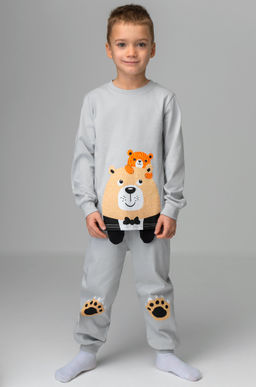 Хлопковая пижама для мальчика Bonito  фото 2