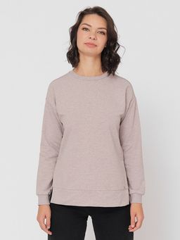 CRB wear/FWSW 60217-17 Джемпер женский,кофейный меланж/Ex.Cherubino