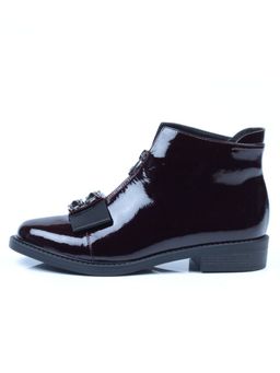 01-CA104-3 WINE Ботинки женские (натуральная кожа, байка) - No name фото 13