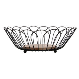 _Корзина для фруктов 14*27*9см углеродиставя сталь арт. 827-131 VETTA