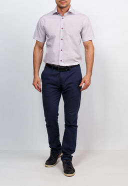 Сорочка мужская короткий рукав GREG 163/109/2034/Z/1  фото 4