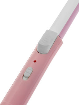 Плойка для волос Luazon LW-08, 25 Вт, керамическое покрытие, d=19 мм, сиреневая