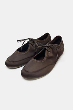 SPORTS BALLERINA WITH LACES