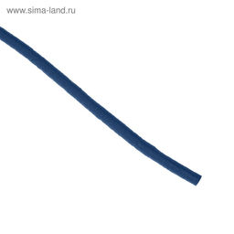Цена за 5 шт. Шнурки для обуви, пара, круглые, с фиксатором, эластичные, d=3 мм, 100 см, синие - Onlitop фото 4