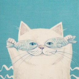 Салфетка на стол Дом там, где кот ПВХ, 40х29 см - Доляна фото 3