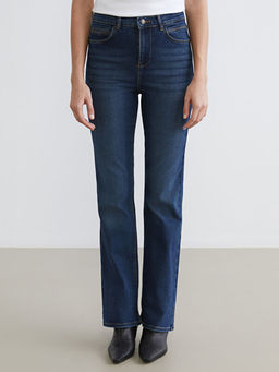 Flare Kad?n Jean Pantolon