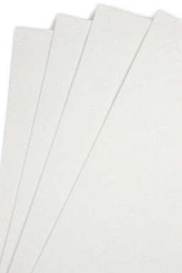 Фоамиран глиттерный самоклеющ. А4 (10 листов) SF-1957, белый №031В - Больше подарков фото 2