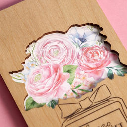 Цена за 3 шт. Конверт для денег с деревянным элементом Всего, что радует сердце, 16,5 х 8 см - Дарите счастье фото 4