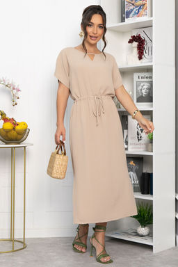 Платье Вистерия (бежевое) П15345-5М