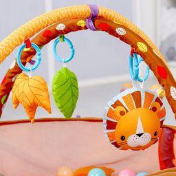 Развивающий коврик 3 в 1 Лев, 68x68, Крошка Я  фото 5