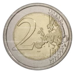 2 евро 2013 года Италия  200 лет со дня рождения Джузеппе Верди