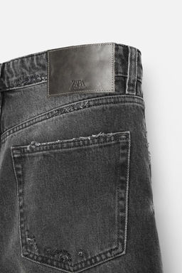 STRAIGHT FIT RIP JEANS - Zara фото 9