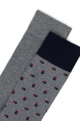 Erkek Gri Melanj _orap Sepette S_rpriz _ndirim - U.s. polo assn фото 2