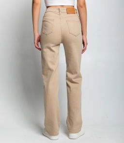 Джинсы #КТ8928, бежевый - Dommod фото 4