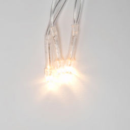 ULD-S2500-225/STK WARM WHITE IP20 Гирлянда светодиодная, 25м. Соединяемая. 225 светодиодов. Теплый белый свет. Провод прозрачный. ТМ Uniel - Volpe фото 3