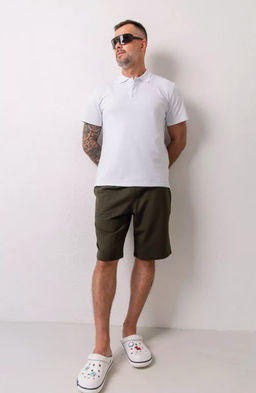 КОМПЛЕКТ шорты 2 шт (хаки 1 шт + черные 1 шт)